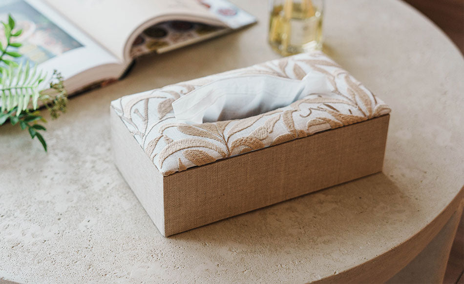 4月4,5,6日】カルトナージュでティッシュケースを作るワークショップ