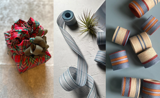 【12月4,5,6,7日】タテ糸リボンのラッピングレッスン