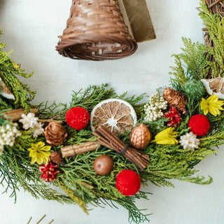 Amélie クリスマスリース 2025 C 30cm・40cm｜Fruit garden