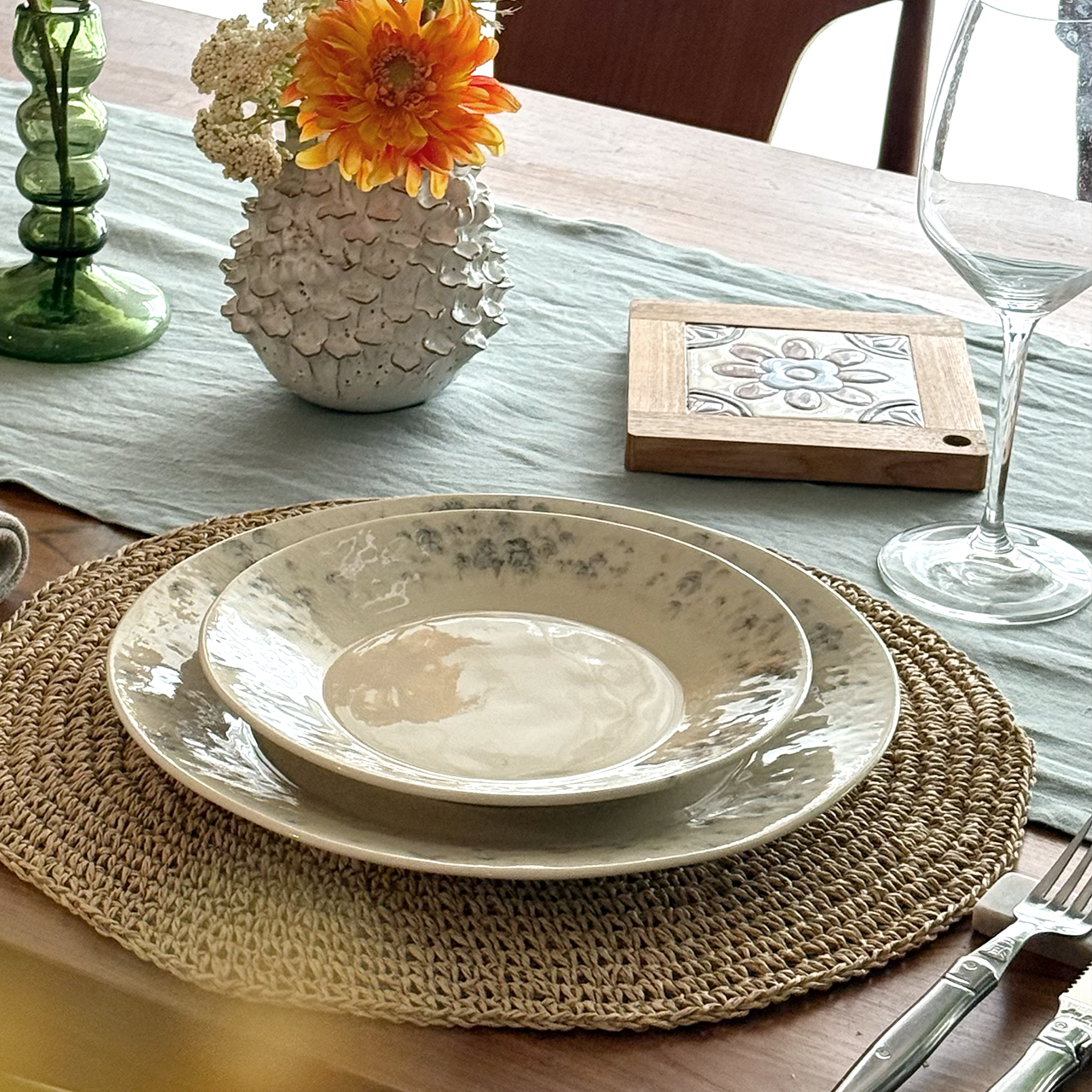 COSTA NOVA ディナープレート28cm|MADEIRA クリーム – bêtises(べ COSTA NOVA ディナープレート28cm|MADEIRA クリーム – bêtises(べ