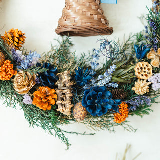 Amélie クリスマスリース 2025 B 30cm・40cm｜Blue lady