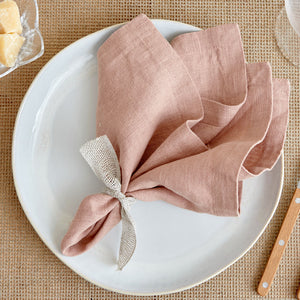 2枚セット》LINEN TALES リネンナプキン（ピンク） – bêtises(べティーズ)