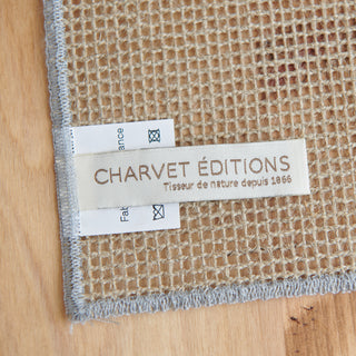 Charvet Editions リネンランチョンマット｜QUADRILLE ナチュラル